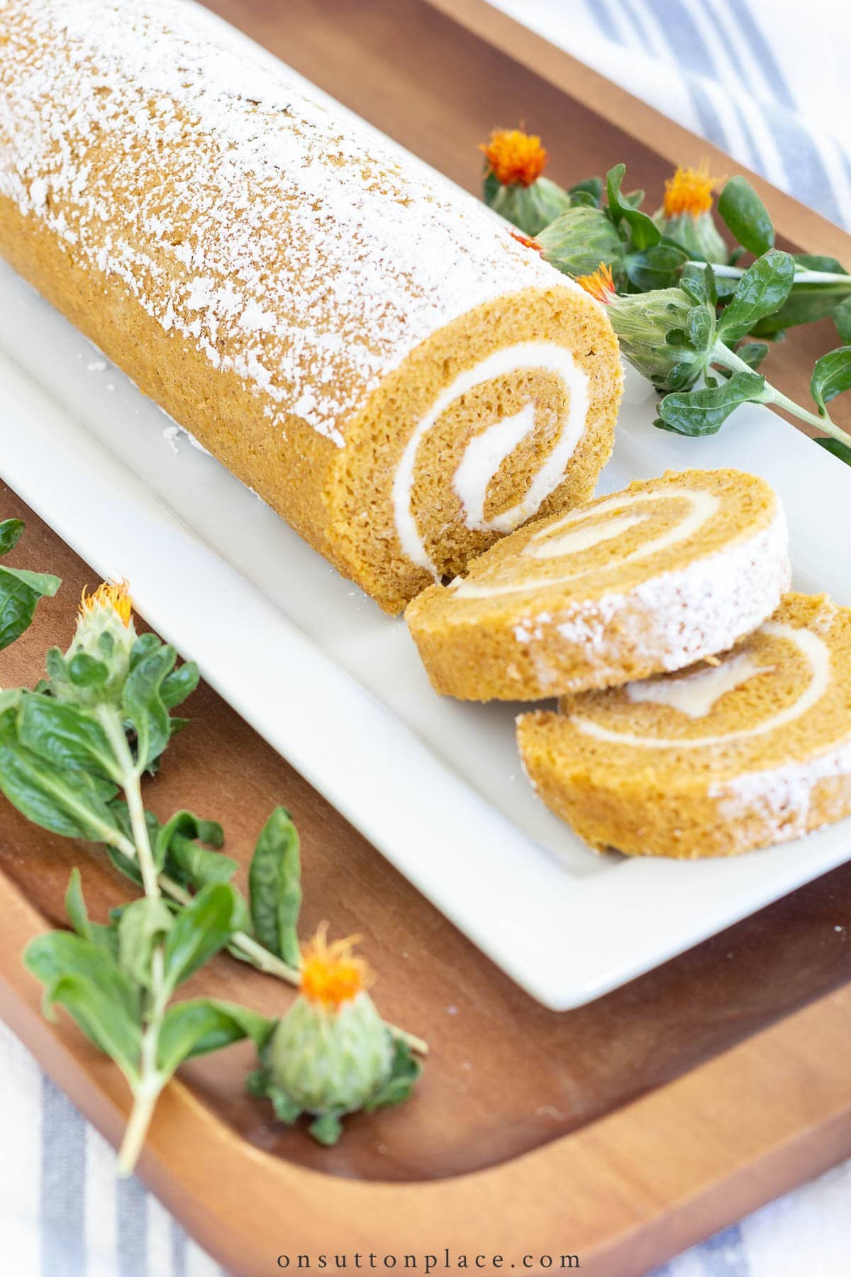 Pumpkin Roll Recipe | Classic + Delicious by On Sutton Place