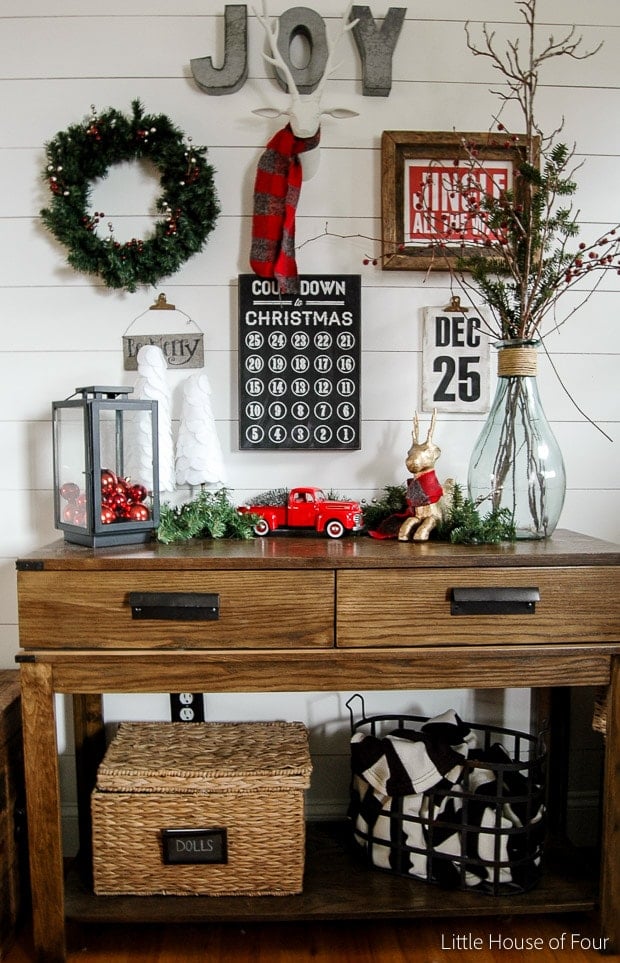 HOLIDAY DECORATING FOR LESS
 By Little House of Four