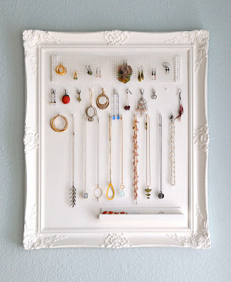 DIY jewelry storage by Monaluna