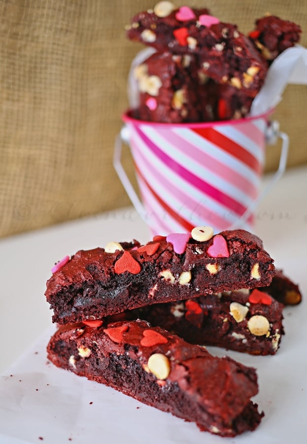 Red Velvet Biscotti by Kleinworth & Co.