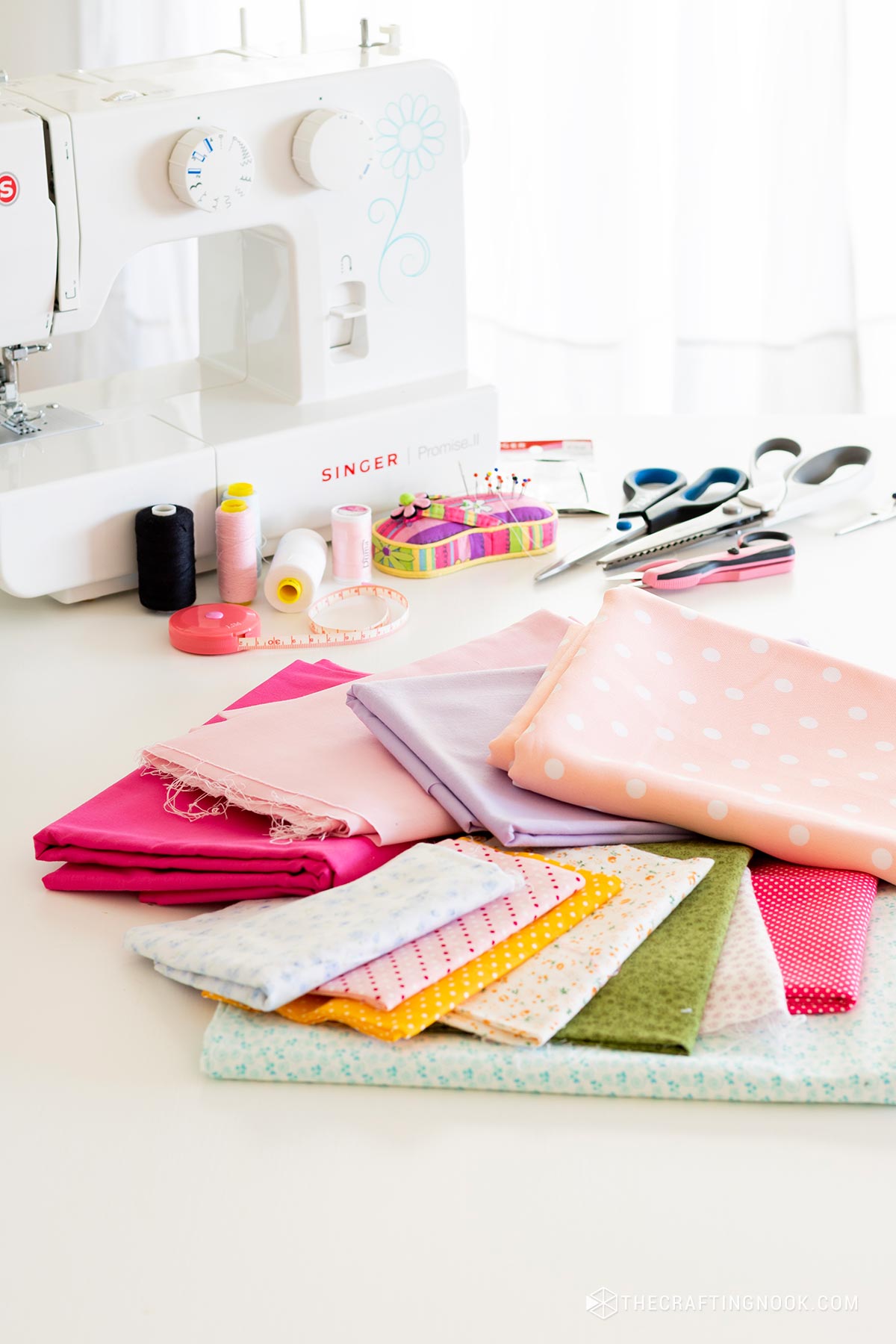 Craft Sewing Basic Tools and Notions for Beginners - The Crafting Nook