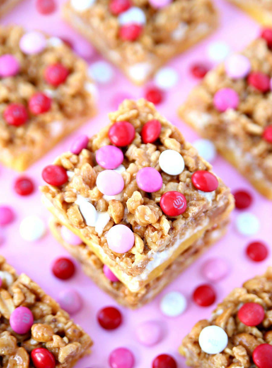 Valentine’s Day PayDay Bars by Kara Creates