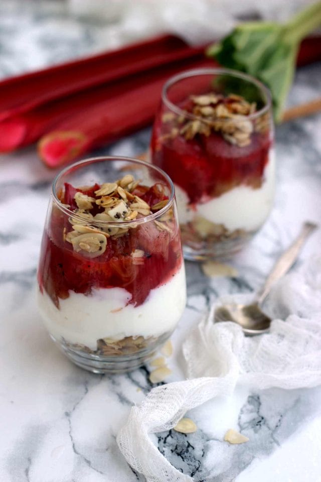 Easy Healthy Cheesecake in a Jar by Happy Kitchen