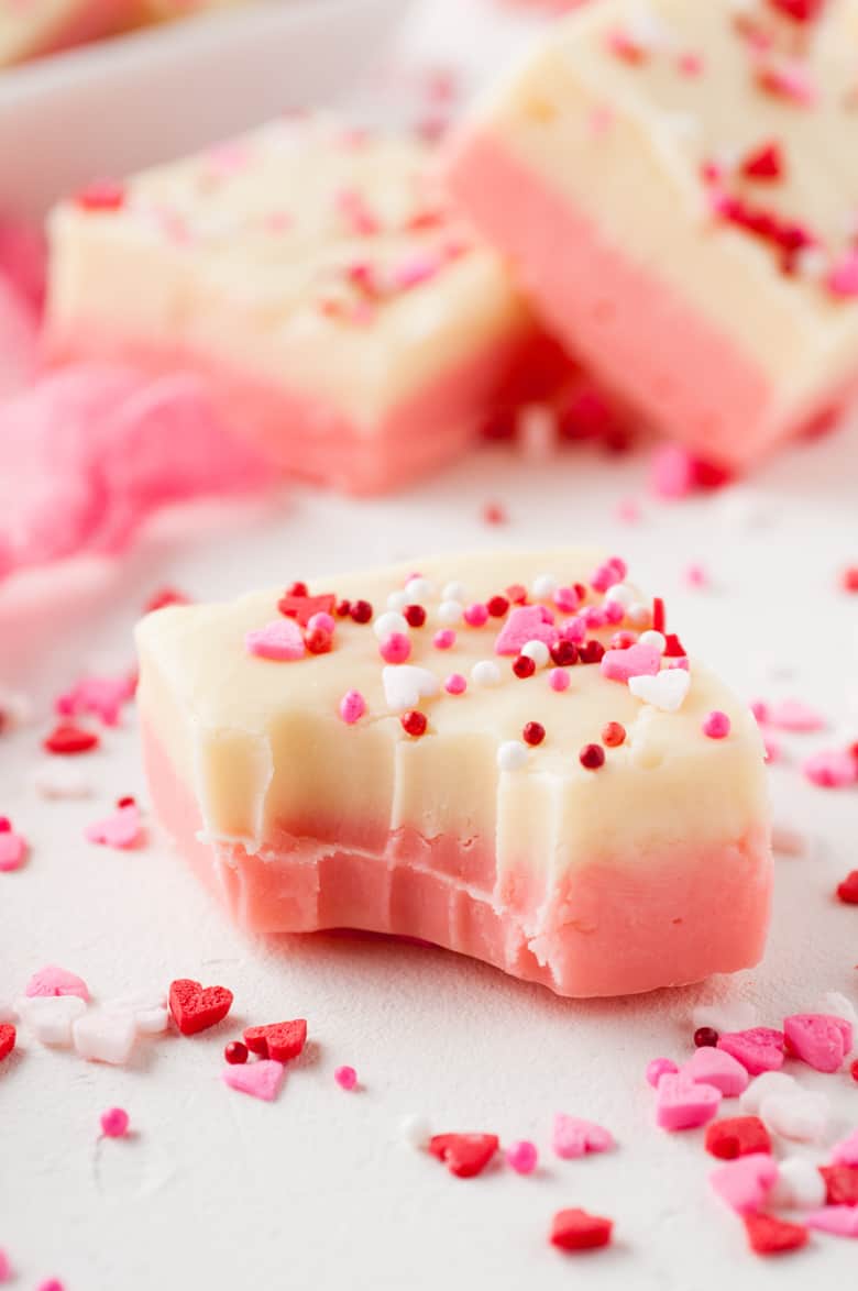 Valentine’s Day Fudge by Crayons and Cravings