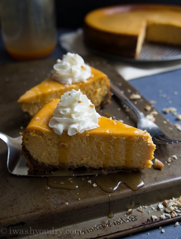 Pumpkin Cheesecake By I Wash You Dry
