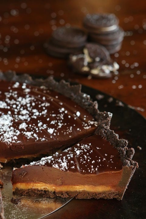 Salted Caramel Dark Chocolate Pie Amanda
