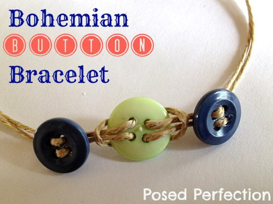 Bohemian Button Bracelet