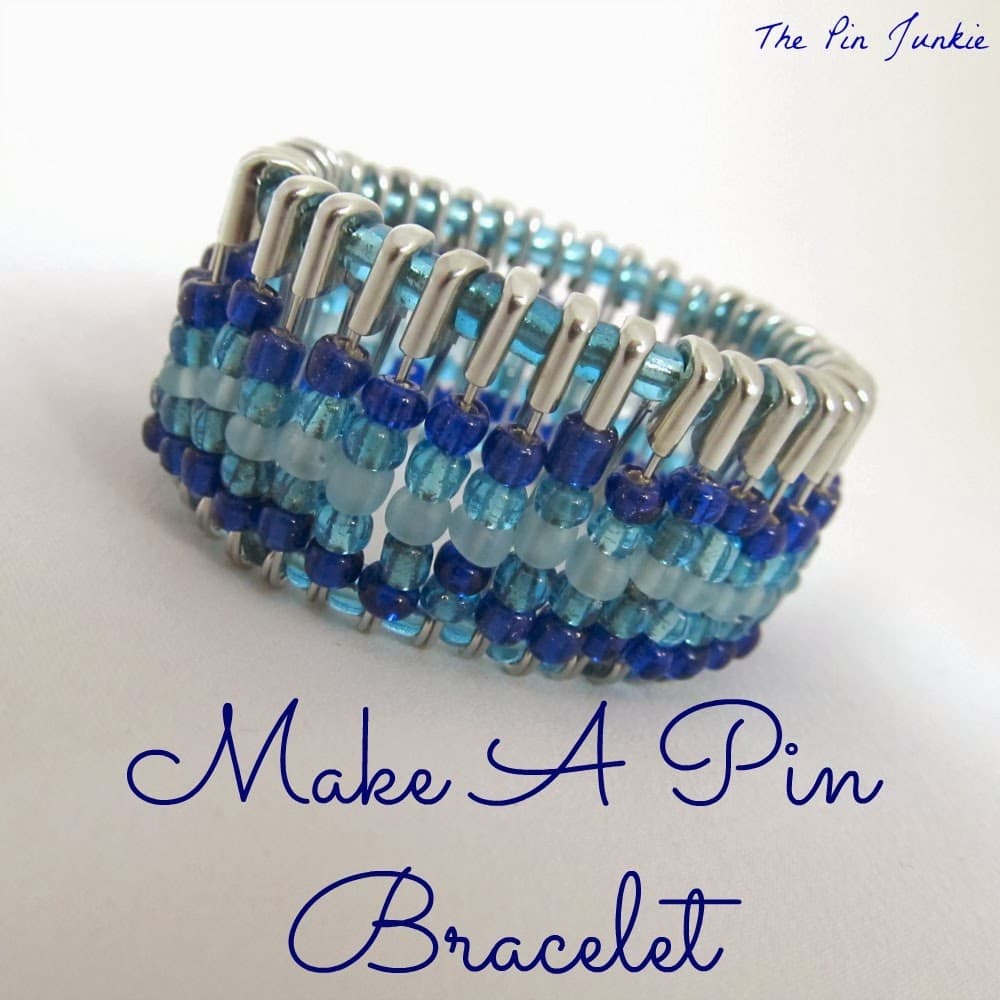 Make a Beaded Pin Bracelet