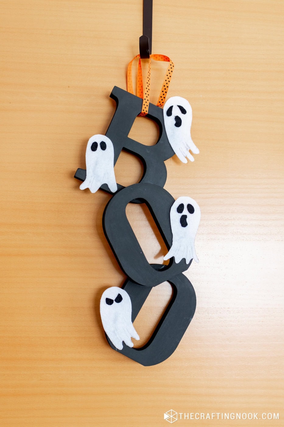 Full view of the Halloween Door Hanger